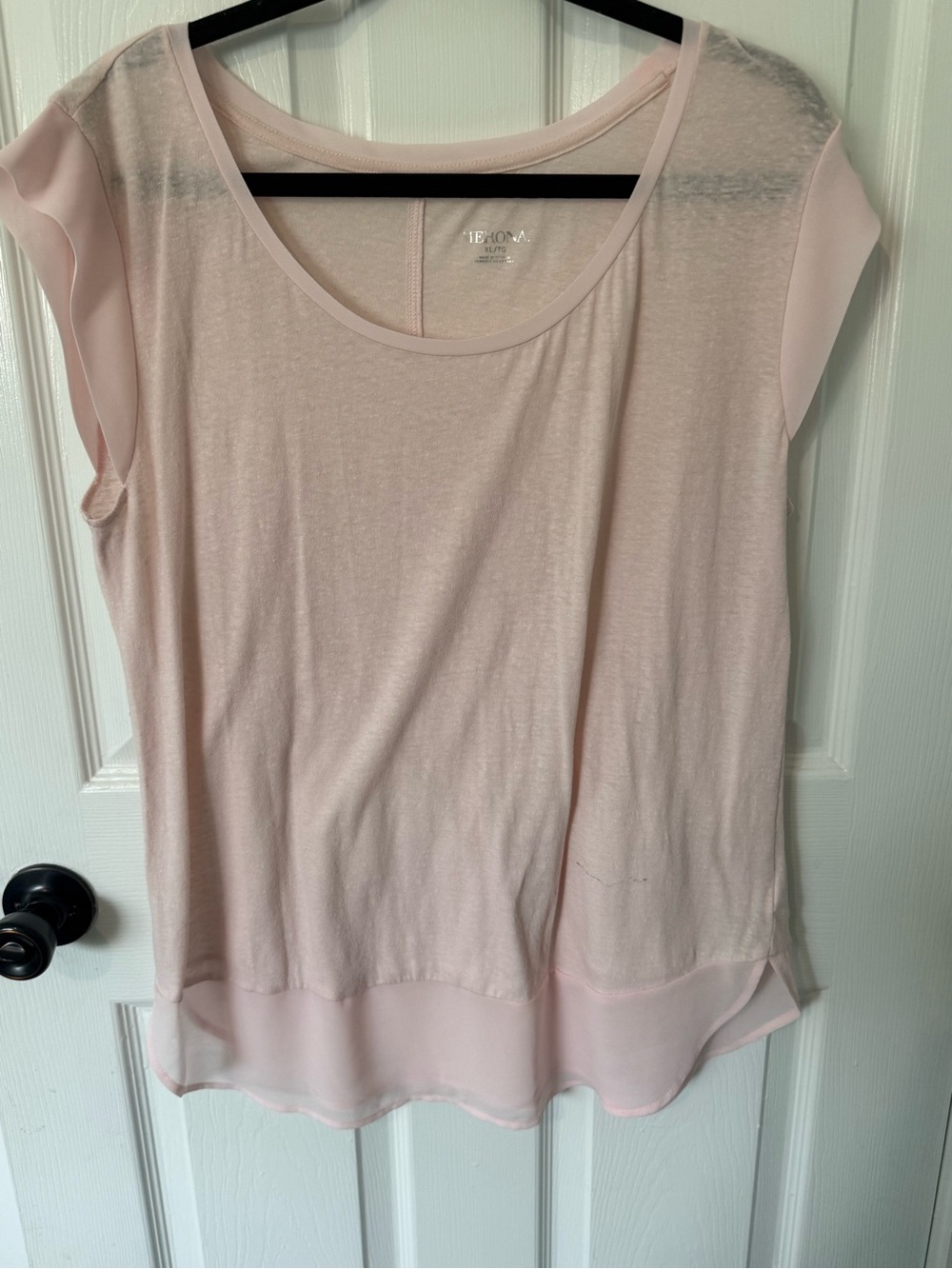 Merona Light Pink Top | Size XL